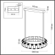 4993/45L Подвесной светильник Odeon Light, Asturo