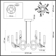 5431/30L Подвесная люстра Odeon Light, L-Vision