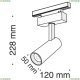 TR019-2-10W4K-B Трековый светильник 13W 4000К для магнитного шинопровода Track lamps Maytoni (Майтони), Track lamps