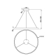 MOD058PL-L54BK Подвесной светильник Maytoni, Rim