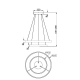 MOD058PL-L55BSK Подвесной светильник Maytoni, Rim