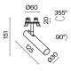 C141RS-L125-6W3K-W Встраиваемый светильник Technical, Focus T