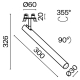 C141RS-L300-6W3K-W Встраиваемый светильник Technical, Focus T