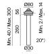 C140TRS-L300-7W3K-BBS Встраиваемый светильник Technical, Focus T