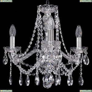 1413/3/165/Ni Хрустальная подвесная люстра Bohemia Ivele Crystal (Богемия)