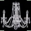 1402/3/160/Ni Хрустальная подвесная люстра Bohemia Ivele Crystal