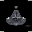 19281/H1/60IV Ni Хрустальная потолочная люстра Bohemia Ivele Crystal (Богемия), 1928