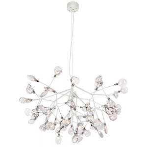 Evita SP63 White/Transparent Подвесная светодиодная люстра Crystal Lux, Evita