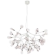 Evita SP63 White/Transparent Подвесная светодиодная люстра Crystal Lux, Evita