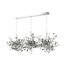 GARDEN SP3х3 L1200 CHROME Подвесной светильник Crystal Lux, Garden