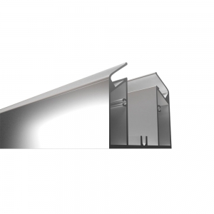 CLT 0.223 05 3000 AL 3м. Профиль-адаптер для монтажа в натяжной потолок для магнитного шинопровода Crystal Lux, Clt 0.223