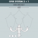 000.000.R21.A0 Консоль для паркового фонаря Fumagalli, Консоль Ofir