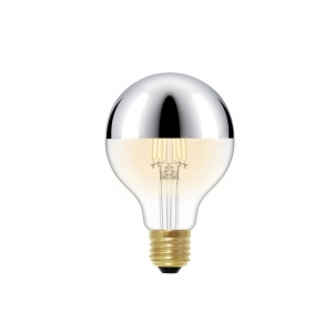 G80LED Chrome Ретро лампа E27 6W 2700К (теплый) LOFT IT, Edison Bulb